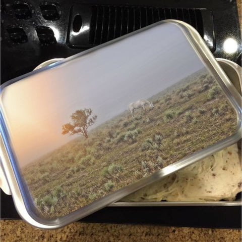 Beggar in the Mist Cake Pan with Lid