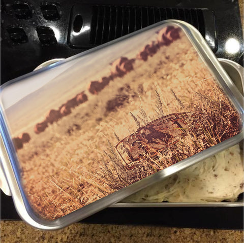 License to Drive Cake Pan with Lid