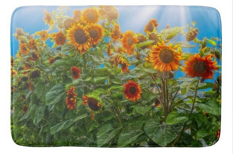Sunflower Pack Bath Mat