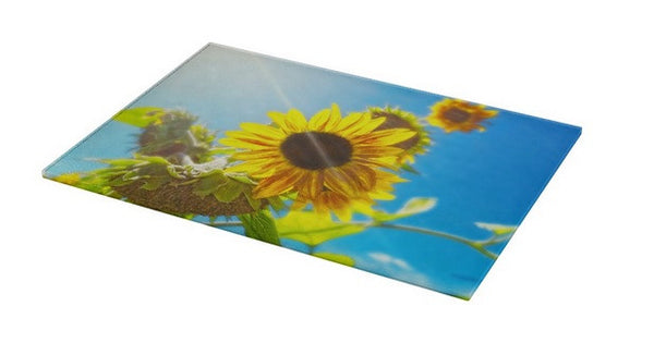 Sunflower and Sunlight Cutting Board