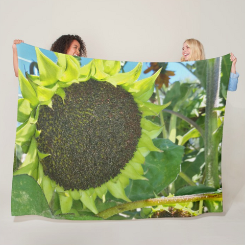 Sunflower Fleece Blankets