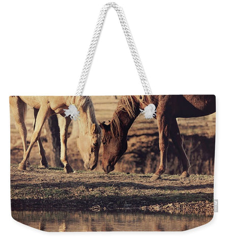 Autumn Reflection Weekender Tote bag