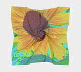 The Sunflower and the Bee Western Scarf