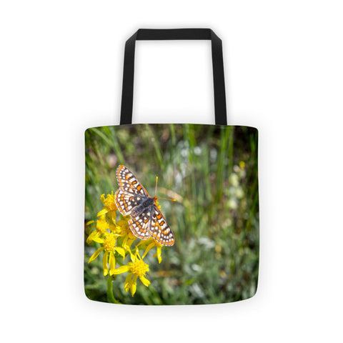 Butterfly in Aspen Tote bag