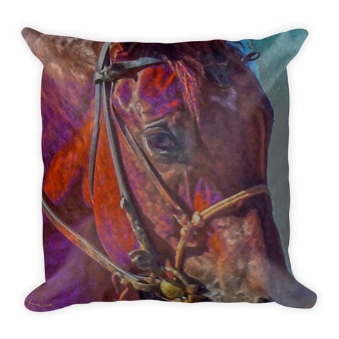 Concentration in Color Throw Pillow