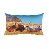 Toro Tres Rectangular Pillow