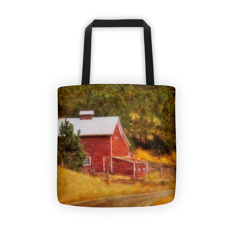 Autumn's Black Hills Barn Tote bag