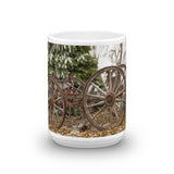 Wagon in Winter Mug