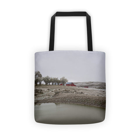 Early Wyoming Winter Tote bag