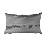 Blazing the Afternoon Trails Rectangular Pillow