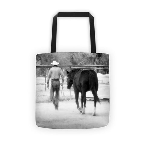 Hour by Hour I Place my Days in Your Hands Tote bag