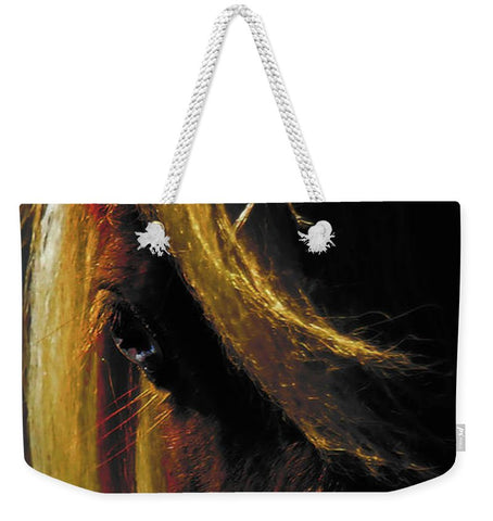 Sunset on the Wild Weekender Tote bag