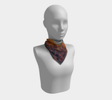 Windmill at Sunset Western Scarf