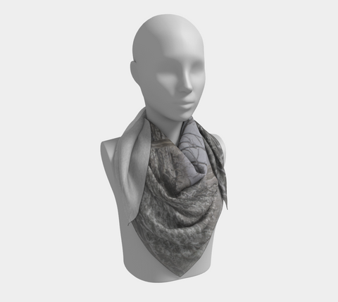 Frosted Western Scarf
