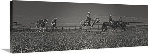 At the End of the Day Canvas Print