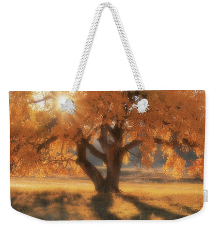 Boxelders Autumn Tree Weekender Tote bag