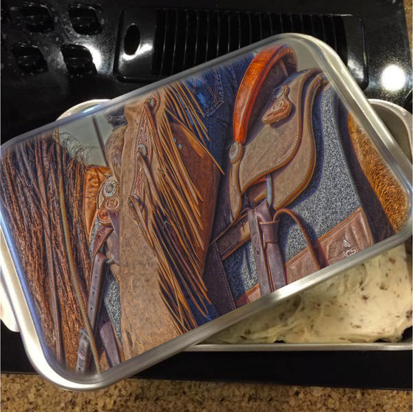 Right Where I Belong Cake Pan with Lid