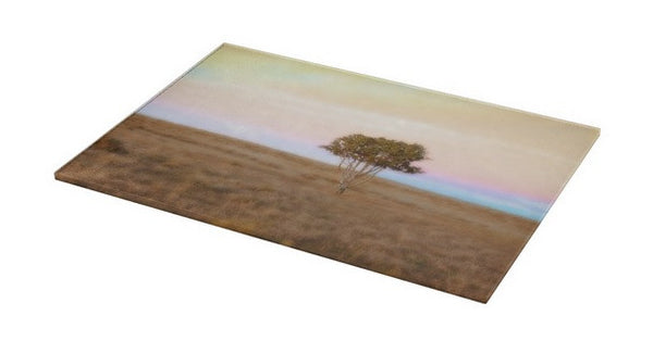 Cedar Tree at Sunset Cutting Board