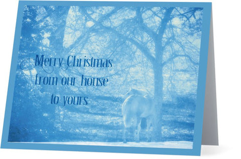 From Our House To Yours Christmas Card (25 Pack)