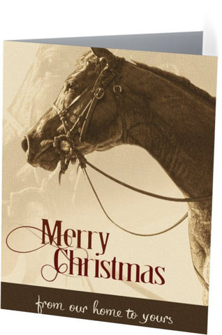 Christmas Horse Christmas Card (25 pack)