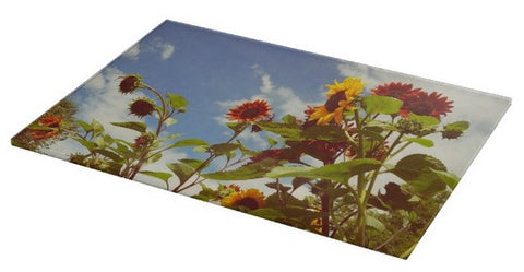 Vintage Sunflowers Cutting Board
