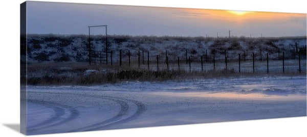 Early Morning Winter Canvas Print