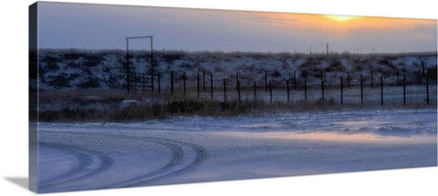 Early Morning Winter Canvas Print