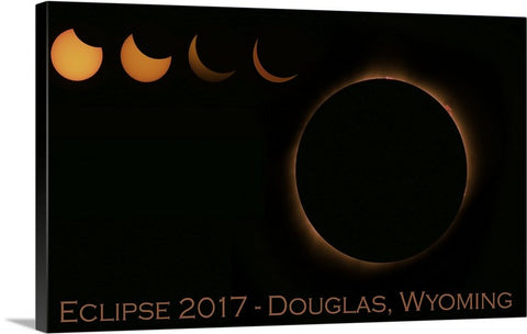 Solar Eclipse 2017 Canvas Prints