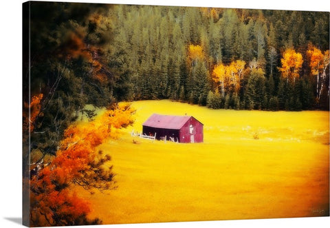 Fall on a South Dakota Meadow Canvas Print