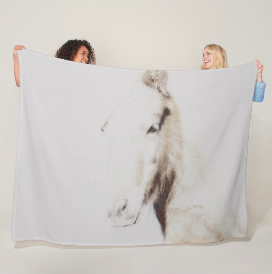 Ghost Fleece Blanket