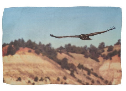 Have You Never Seen a Hawk on the Wing Kitchen Towel