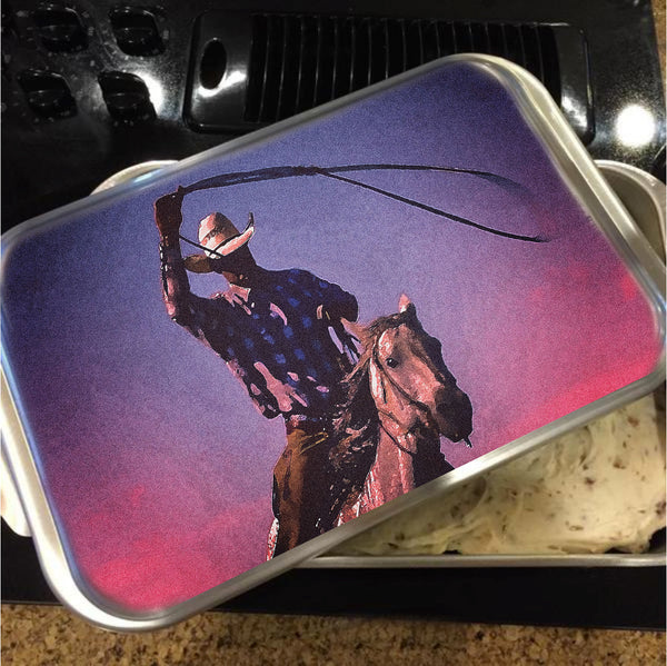 Midnight Cowboy Cake Pan with Lid