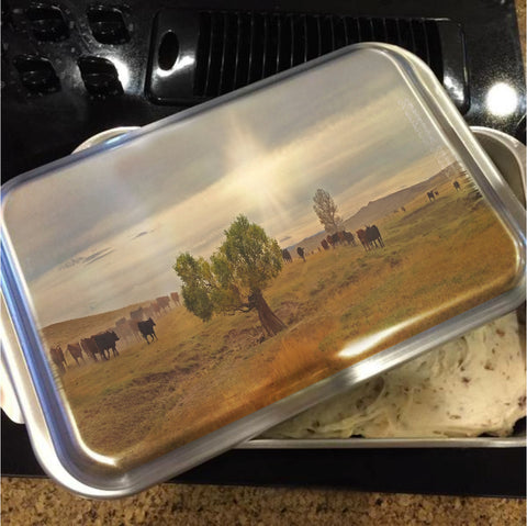 October Drive Cake Pan with Lid