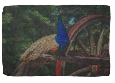 Peacock Vantage Kitchen Towel