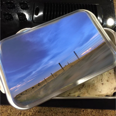 Running the Fenceline Cake Pan with Lid