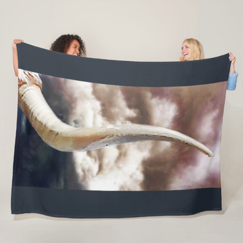 Something Wicked This Way Comes Fleece Blanket
