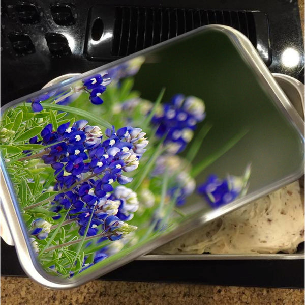 Springtime in Blue Cake Pan with Lid