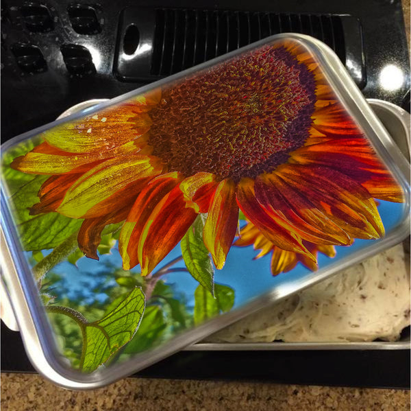 Sunflower Bonnet Cake Pan with Lid