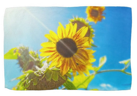 Sunflower and Sunlight Kitchen Towel
