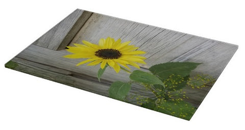 Sunflower and Dill Cutting Board