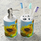 Sunflower and Sunlight Bathroom Set