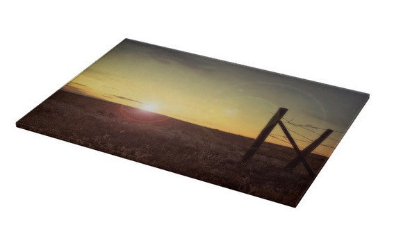 Sunset on the Prairie Cutting Board