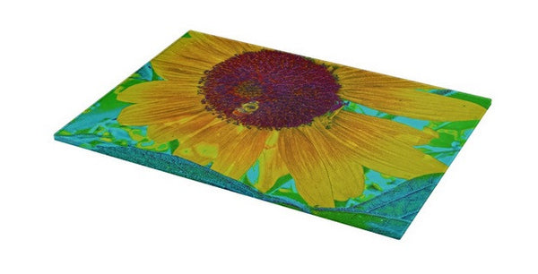 The Sunflower and The Bee Cutting Board