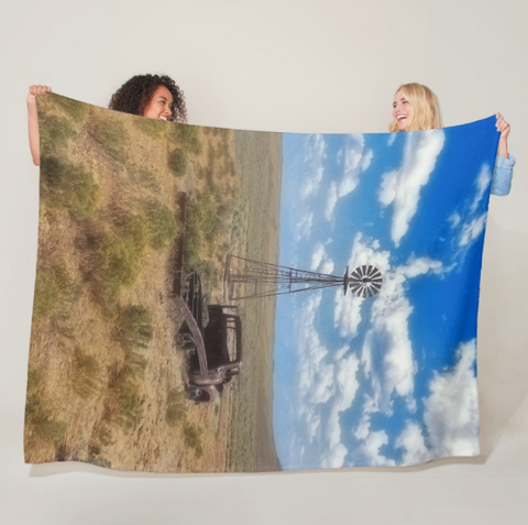 Windmill Fleece Blankets