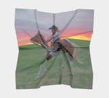 Racing the Sunset Western Scarf