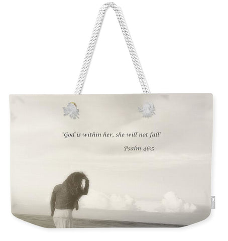 After The Storm Inspirational Weekender Tote bag