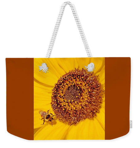Beauty and the Bee Weekender Tote bag