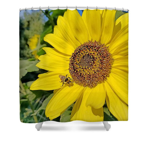 Bee-Dazzled Shower Curtain