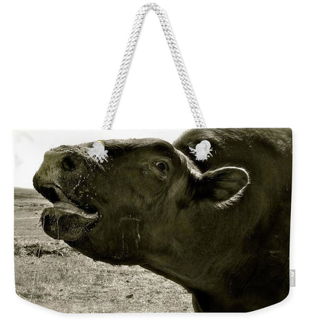 Bull Call Weekender Tote bag