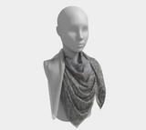 Frosted Western Scarf